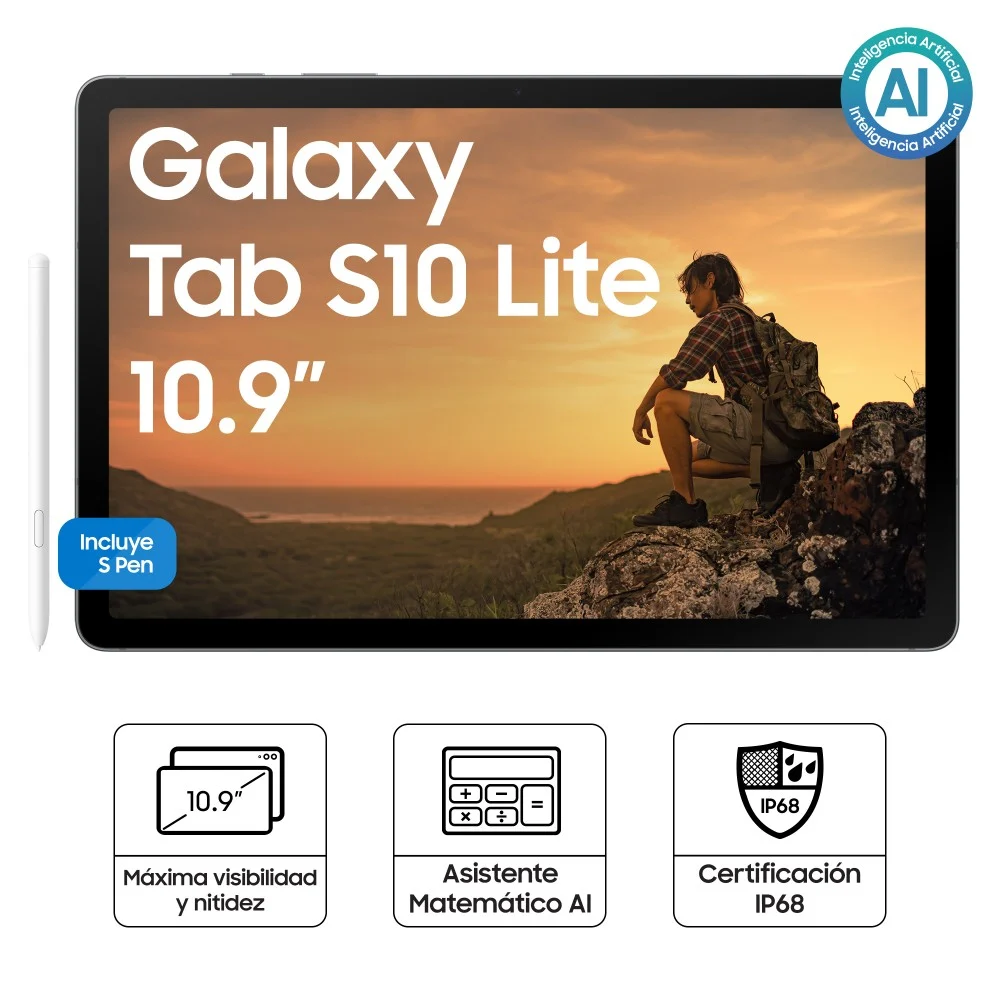 TABLET SAMSUNG S10 LITE 10.9â€ 128GB