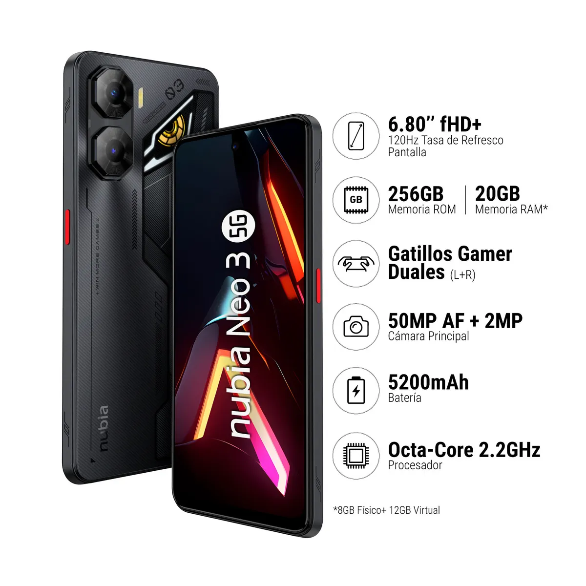 ZTE NUBIA NEO 3 6.8