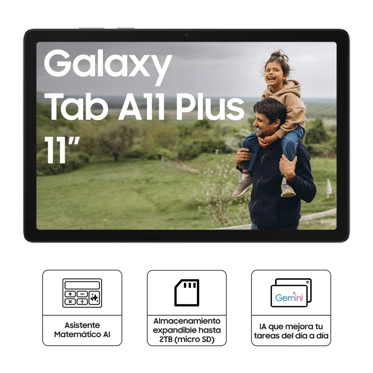 TABLET SAMSUNG GALAXY TAB A11 PLUS 11â€ 128GB