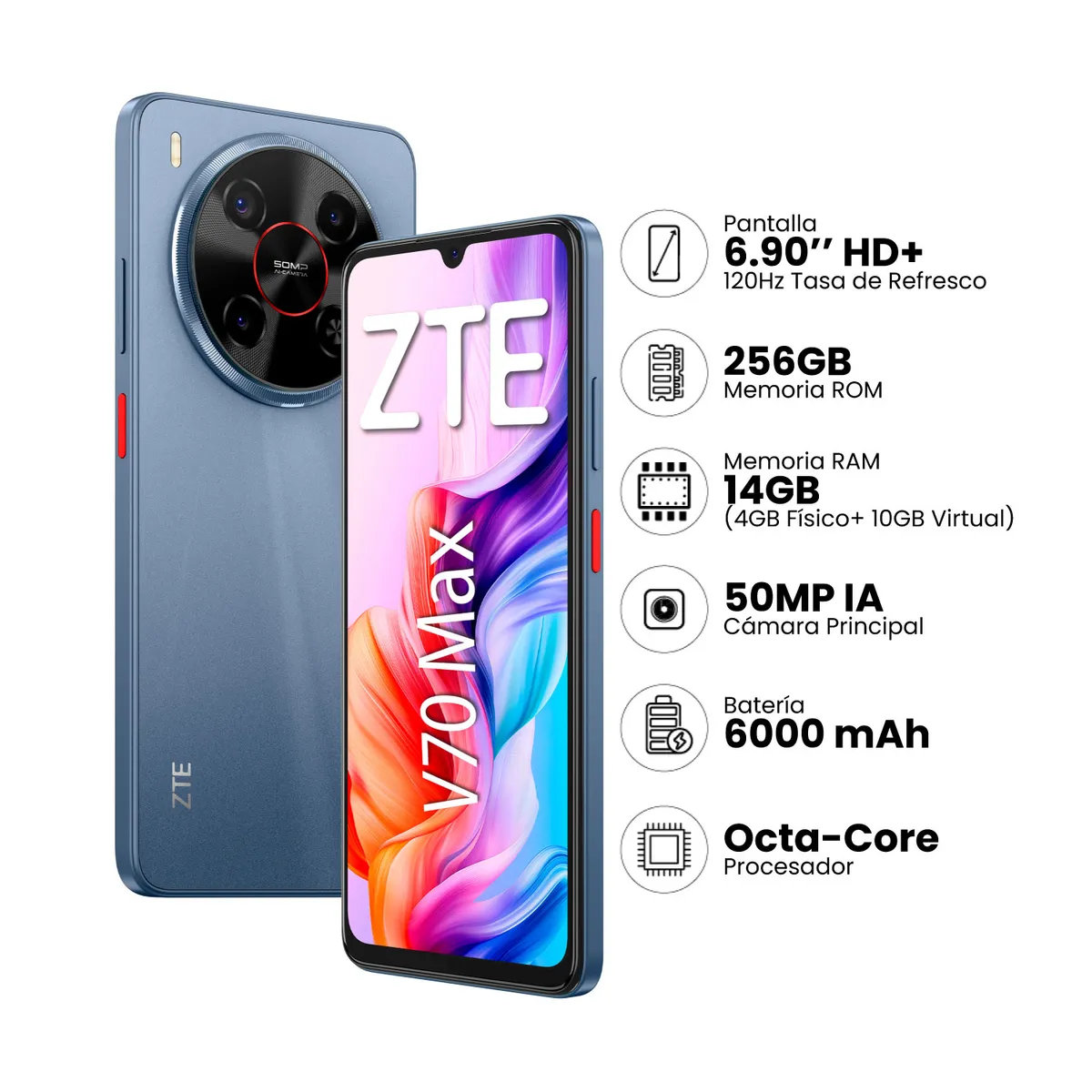 ZTE V70 MAX  6.9