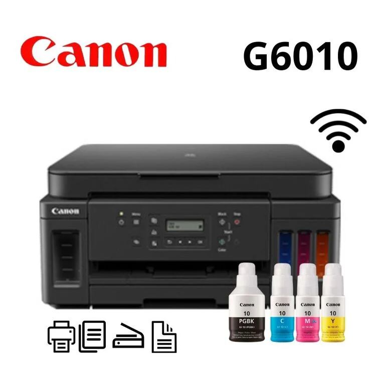 IMPRESORA MULTIFUNCIONAL CANON PIXMA G6010 WIFI (DUPLEX)