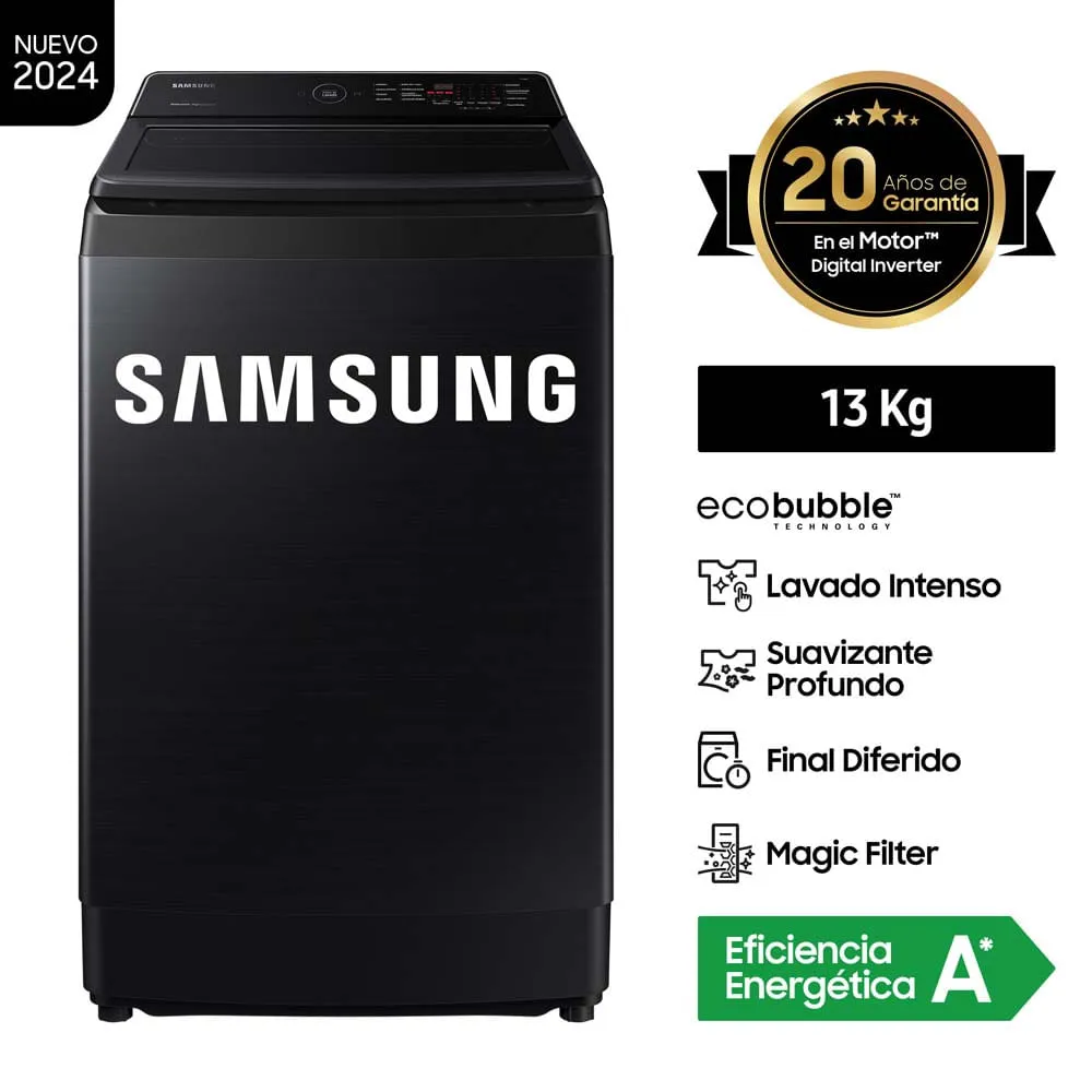 LAVADORA SAMSUNG CARGA SUPERIOR 13KG  