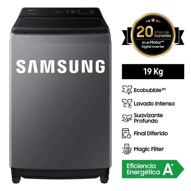LAVADORA SAMSUNG 19K