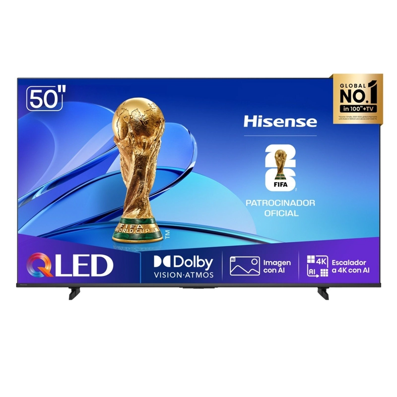 TELEVISOR HISENSE 4K ULTRA HD 50â€ SMART TV 