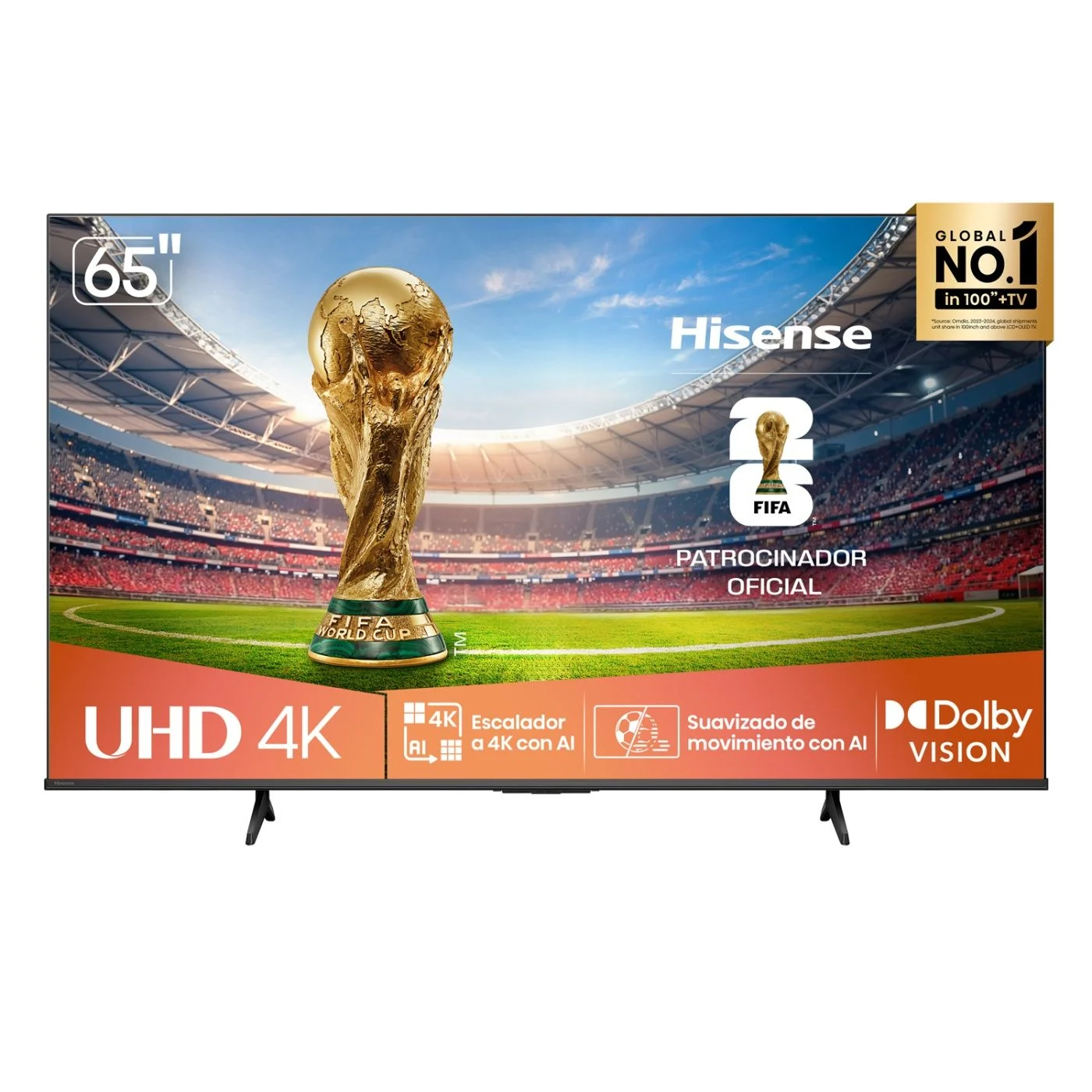 TELEVISOR SMART TV HISENSE 4K ULTRA HD 65â€ 